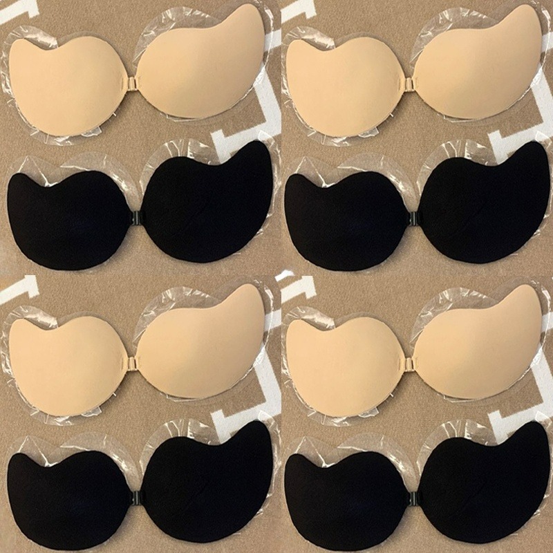 Silicone Bra Adhesive - 1/2 пары невидимых бюстгальтеров-невидимок без бретелек