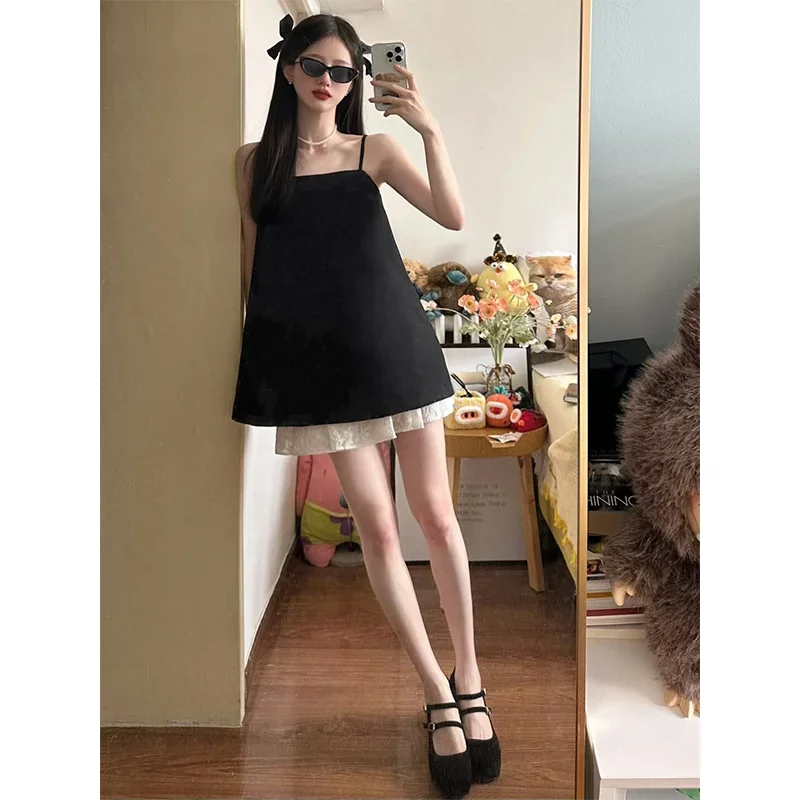 Cami Top Lace - Цветной контрастный шикарный комплект из 2