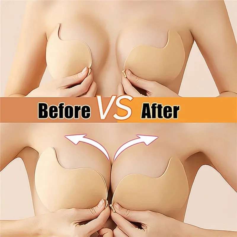 Невидимый самоклеящийся бюстга – обзор и цена Silicone Bra Adhesive