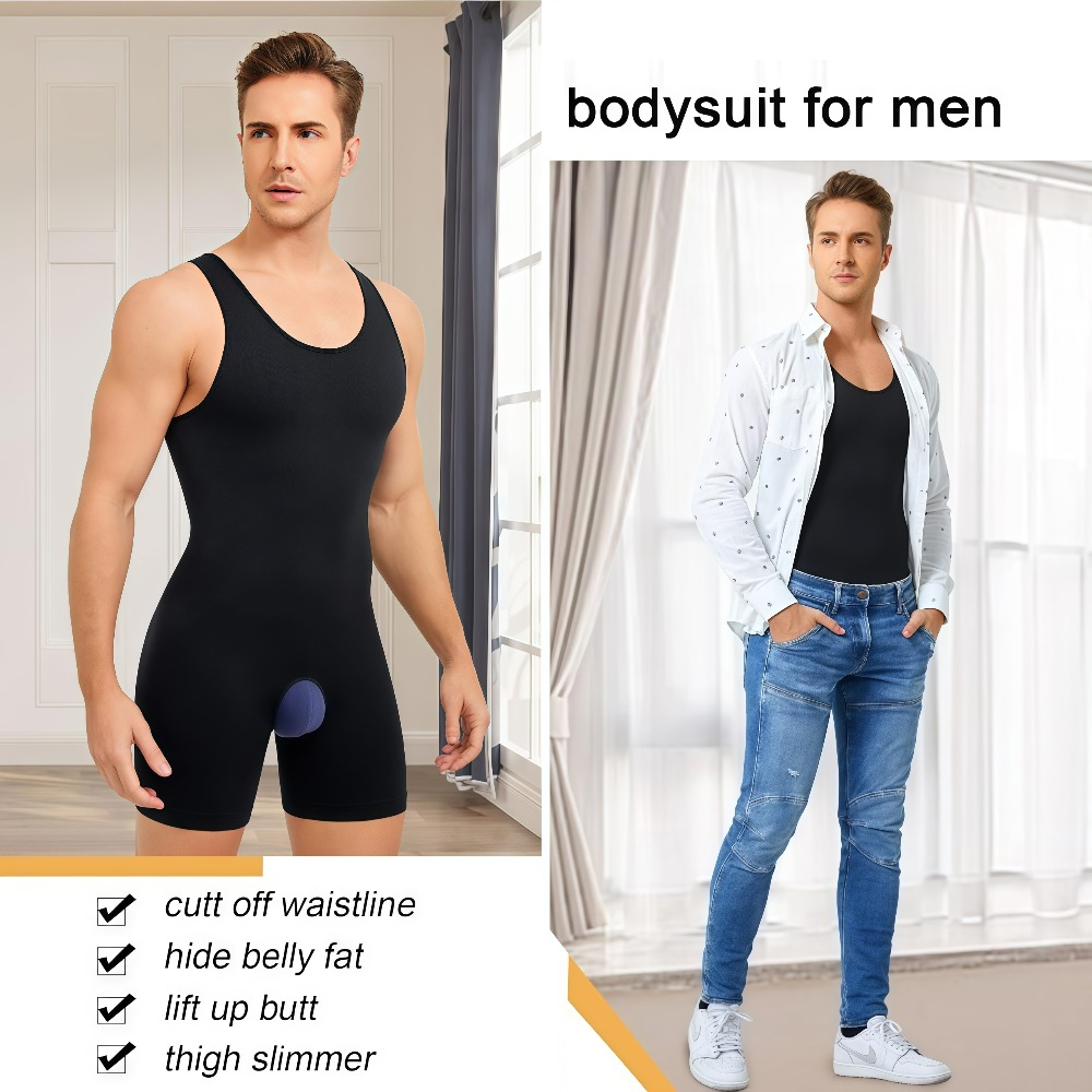 Мужской бесшовный компрессионн – обзор и цена Shapewear Bodysuit Firm