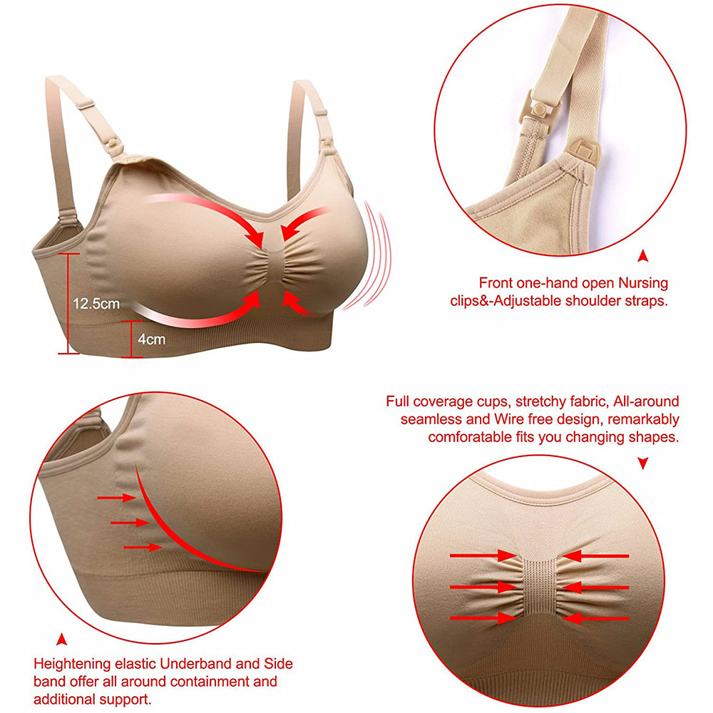 Женский бюстгальтер для береме – обзор и цена Nursing Bra Sleep