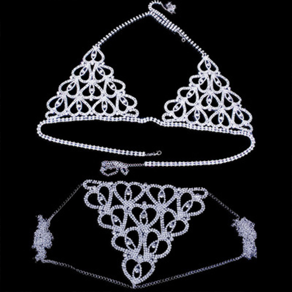 Модный бюстгальтер-стринги со  – обзор и цена Thong Bikini Women