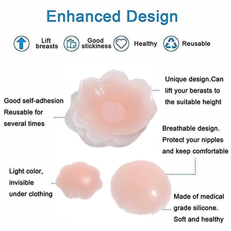 Многоразовые женские лепестки  – обзор и цена Nipple Cover Pasties