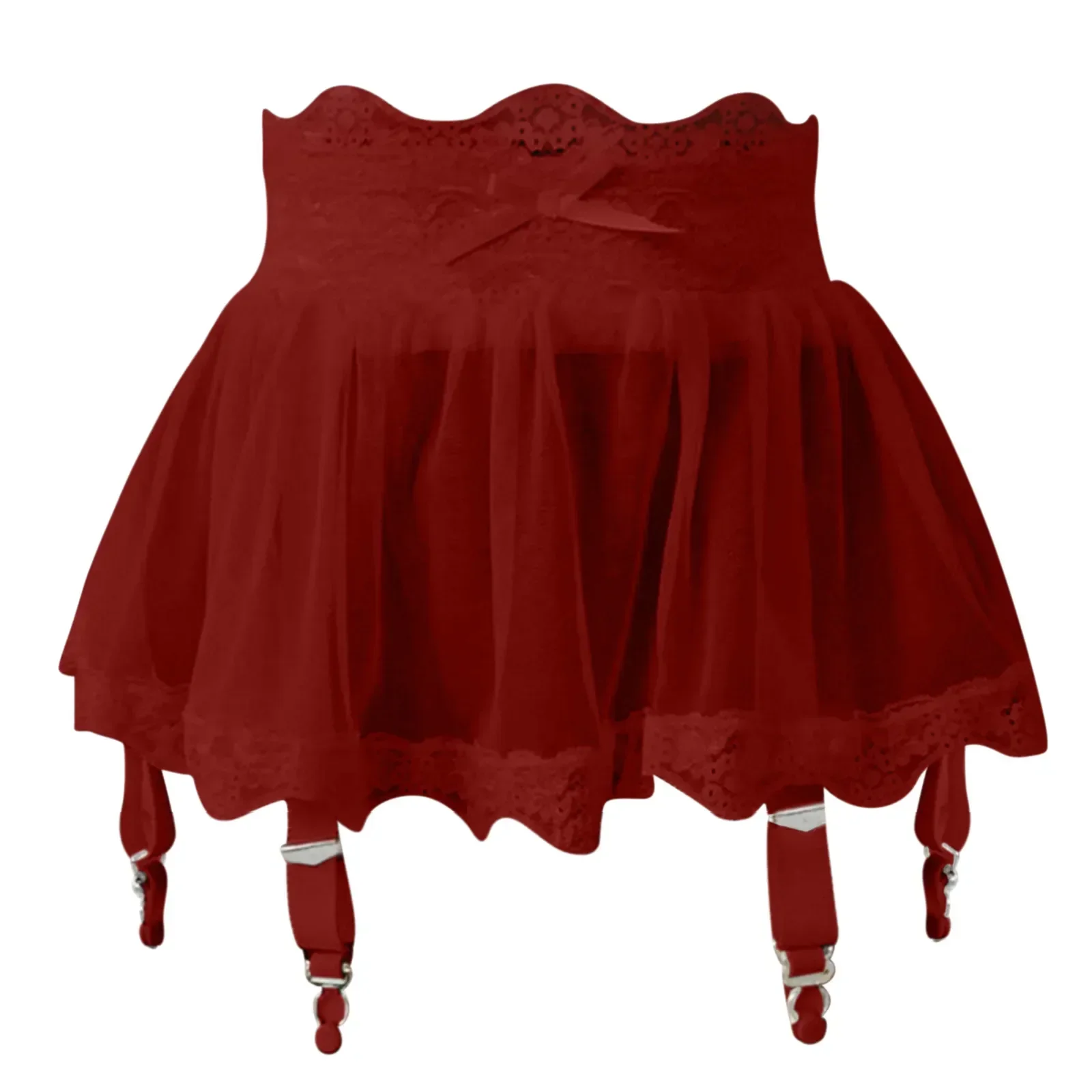 Женская мини-юбка с высокой та – обзор и цена Garter Belt Set