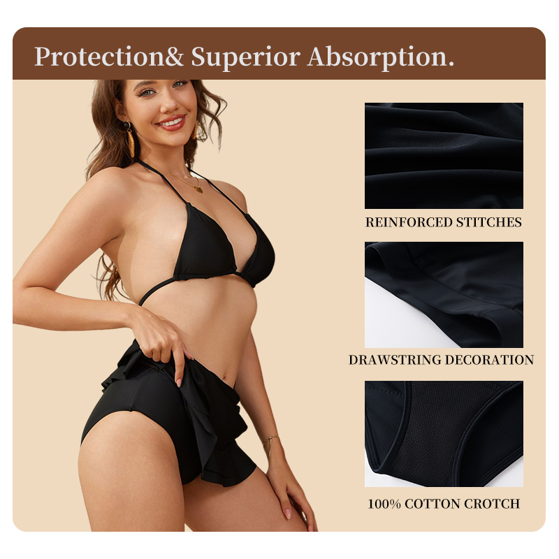 Плавки-юбки для подростков и ж – обзор и цена Period Panty Absorbent