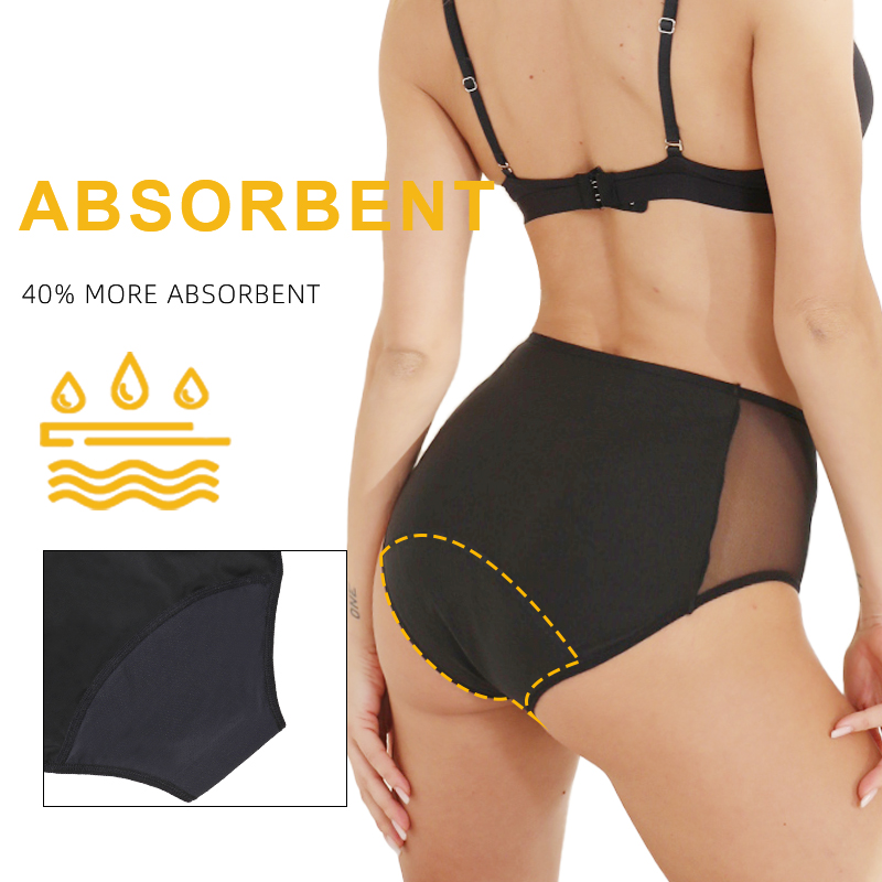 Трусы женские с высокой талией – обзор и цена Period Panty Absorbent