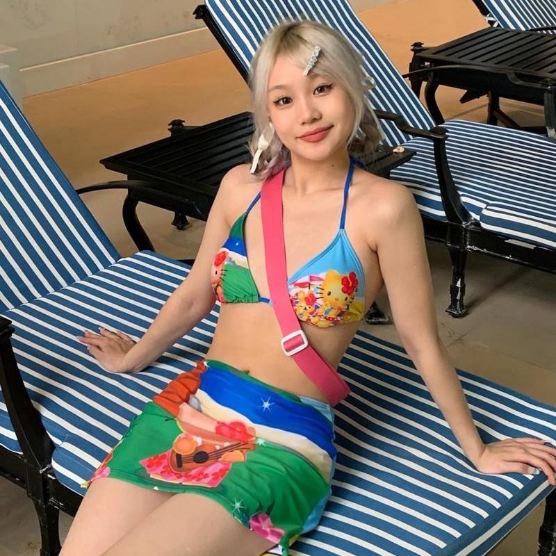 Купальник Y2K для девочек в ст – обзор и цена Thong Bikini Women