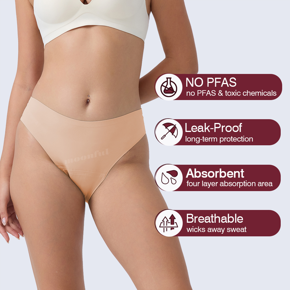 Бесшовные менструальные трусик – обзор и цена Period Panty Absorbent